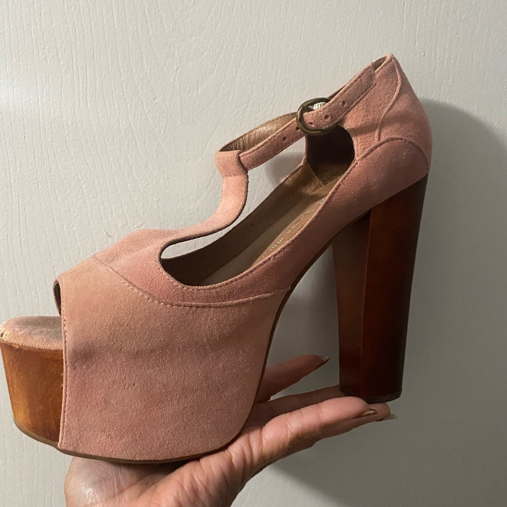 Jeffrey Campbell Soft Pink  (Rose) High platform